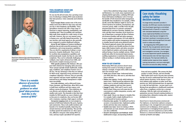 Visualising safety for better decision making