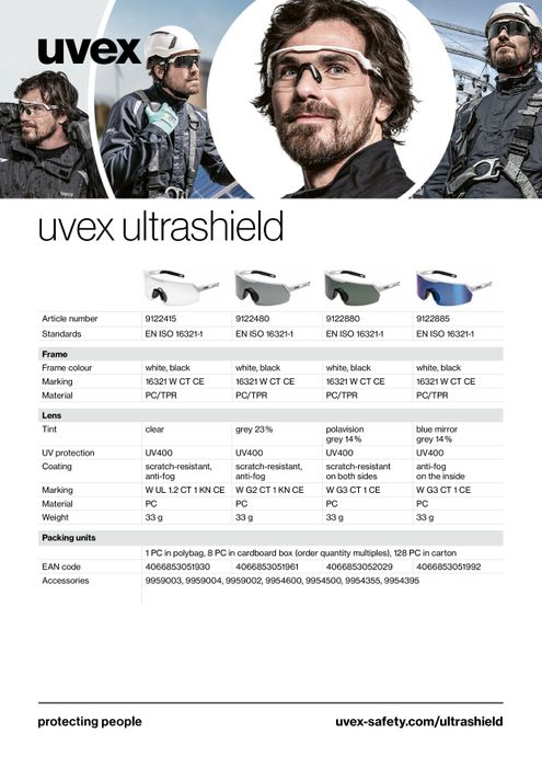 uvex ultrashield