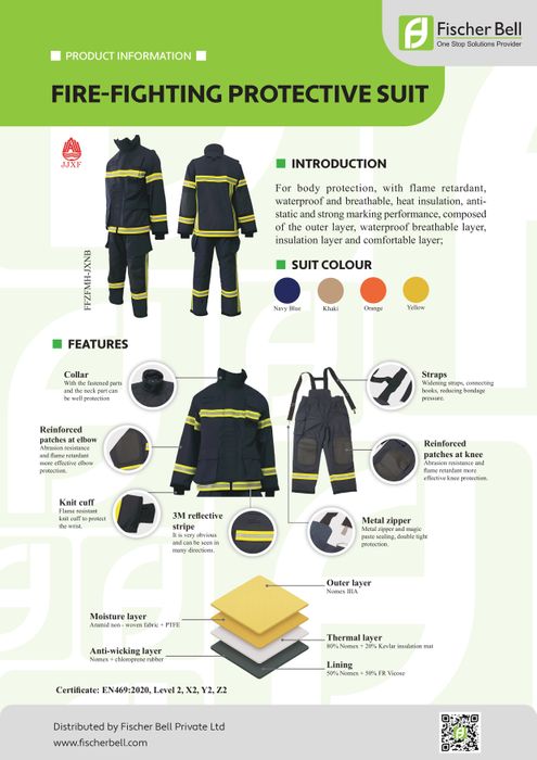 JJXF FIRE-FIGHTING PROTECTIVE SUIT