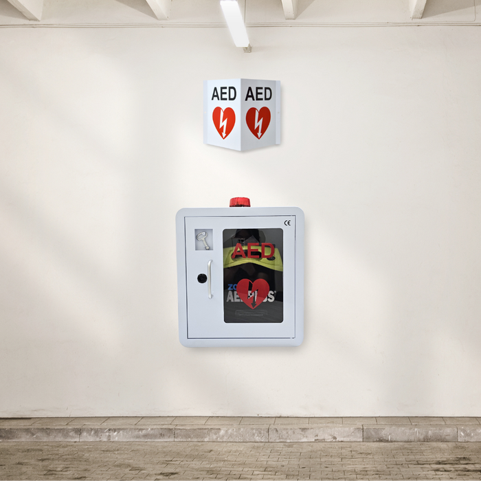 Plastic Flexible Foldable AED Wall Signage