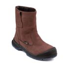 Otter Nubuck Leather High-Cut Pull-Up Safety Boot OWT805KW-R