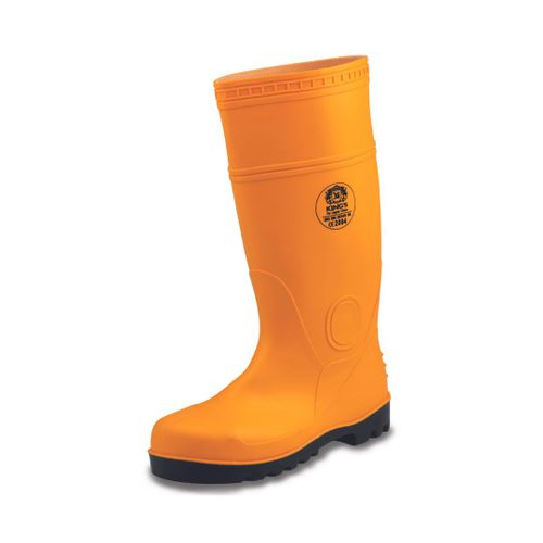King's PVC Yellow Waterproof Safety Boots KV20Y