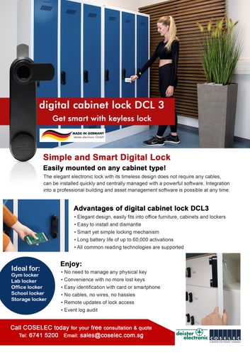 Get Smart with Keyless lock