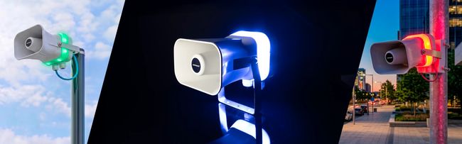 Impossible to Ignore – the new IP Speakers with Strobe Light