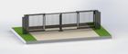 IWA14-1 & LPS1175 Trackless Bi-Folding Gate