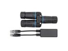 1 to 2 PoE Combiner & Waterproof Splitter