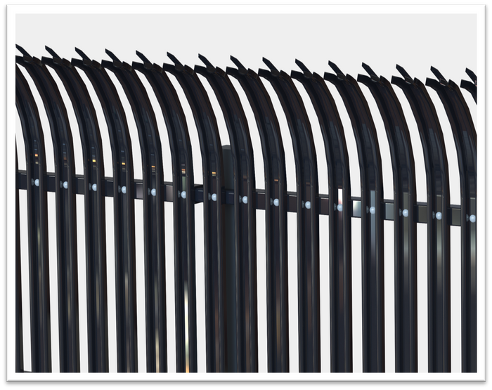 High Security LPS 1175  SR2/B3 certified Palifor® fencing