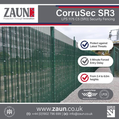 CorruSec C5 (SR3) LPS 1175 Fencing and Gates