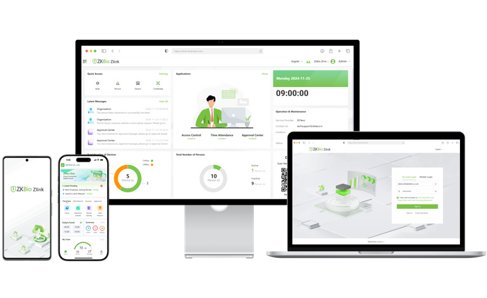 ZKBio Zlink - Cloud-based Smart IoT Platform for SMBs