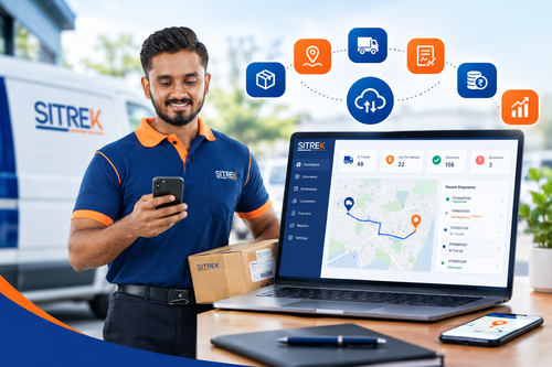 Courier Tracking Platform presented by SITREK Courier Services