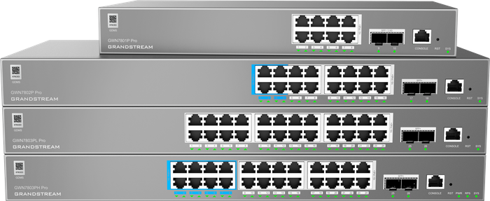 Grandstream's Network Switches