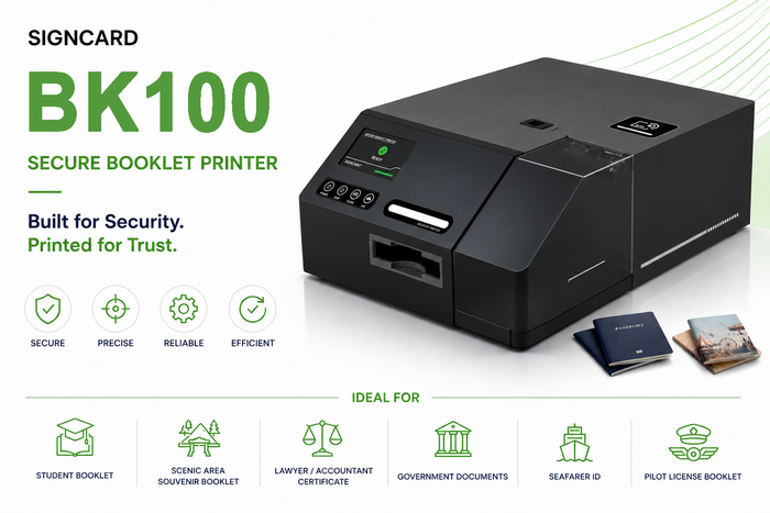 SIGNCARD BK100 Secure Booklet Printer