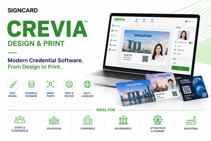 SIGNCARD CREVIA Design & Print Software