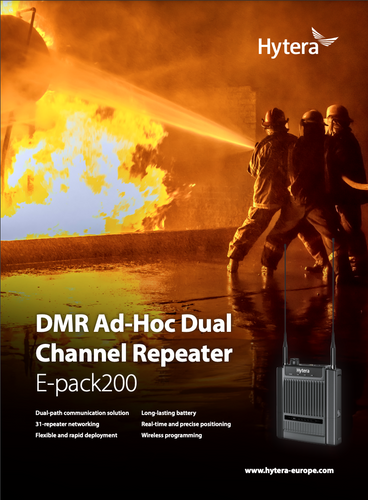 E-pack200 DMR-Digital Wireless Ad Hoc Dual Channel Repeater