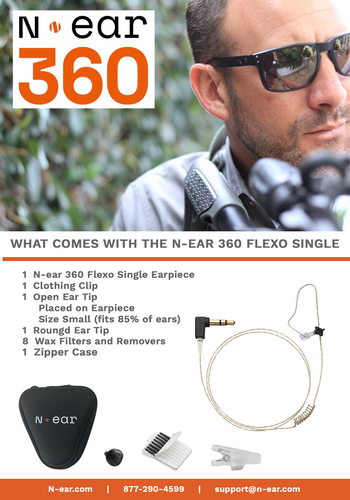 N-ear 360 - replacing the acoustic tube