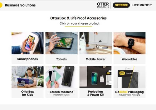 OtterBox B2B Product Finder