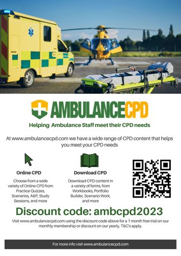 Ambulance CPD online content