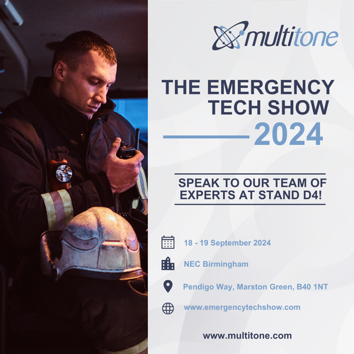 Multitone Team to Exhibit at Emergency Tech Show