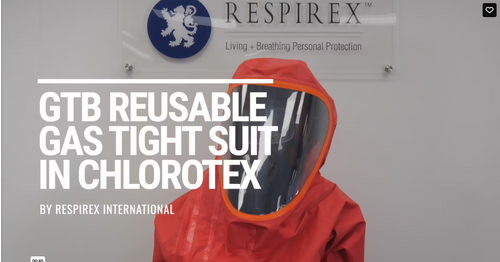 GTB Reusable Gas-Tight Suit in Chlorotex Features Overview