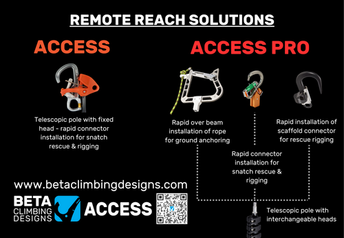 Beta Climbing Designs Access Pro Range