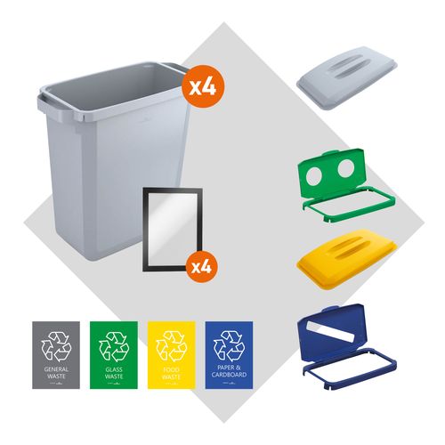 DURABIN® + DURAFRAME® Waste Management Solution