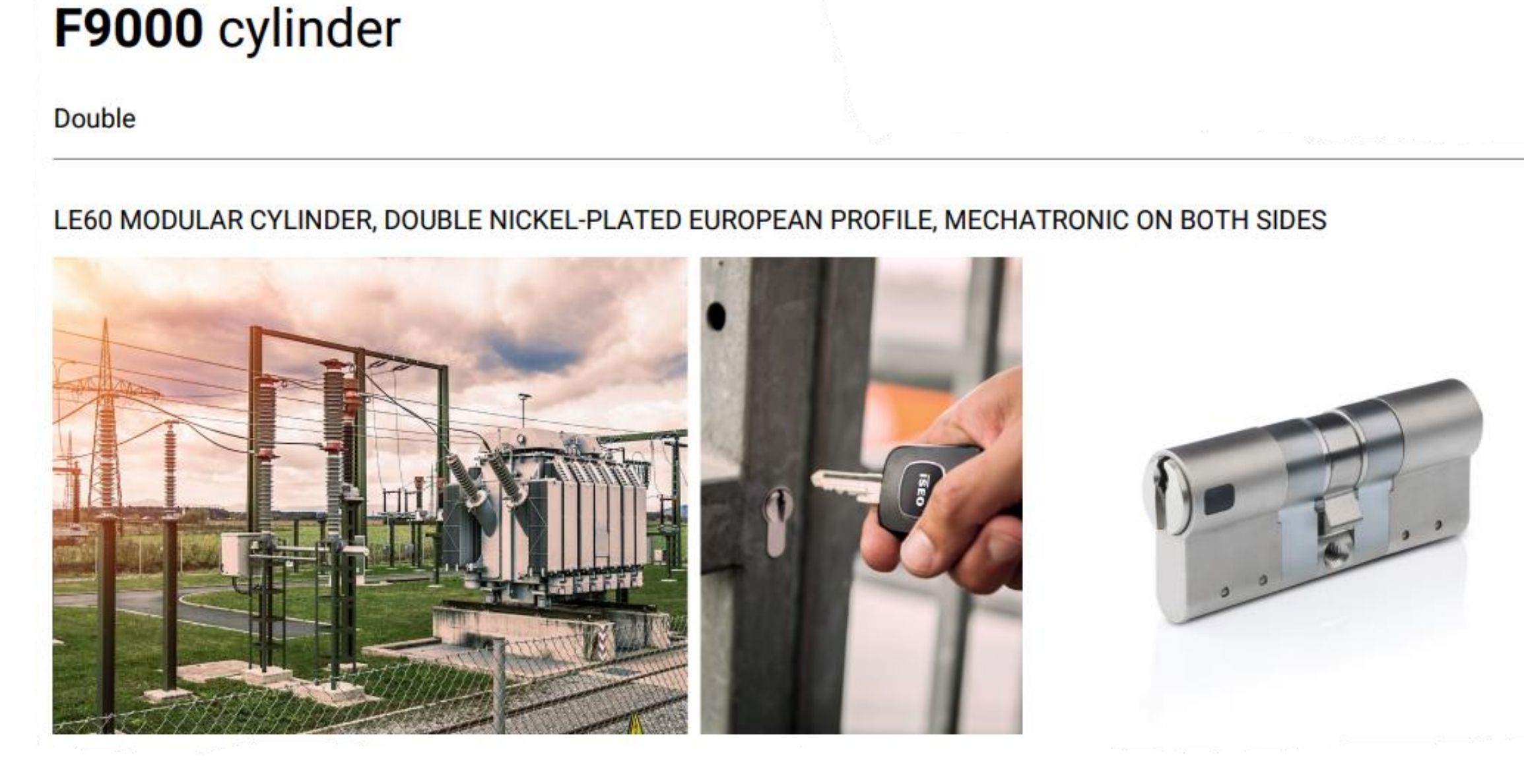 ISEO mechatronic locks