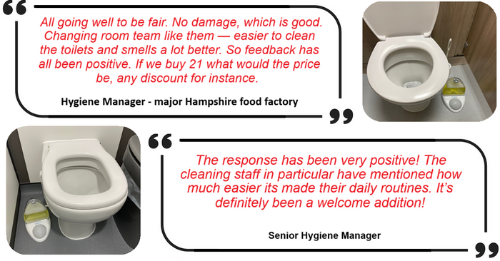 StepFresh - The Foot-Operated Toilet Cleaning System. Cleaner Toilets. Happier Staff. Zero Scrubbing & Lower Cleaning Costs