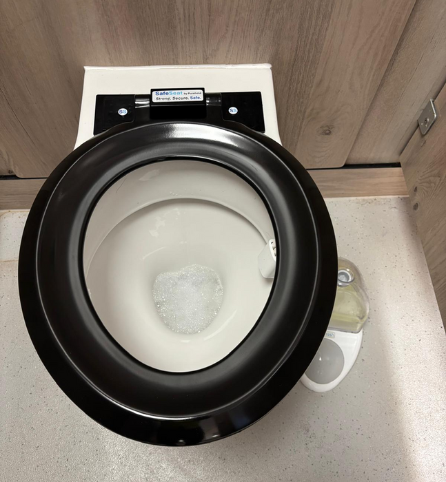 SafeSeat – Built for busy washrooms. Safe. Strong. Secure.