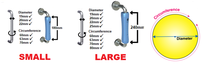 Purehold PULL - Antimicrobial Door Handle Cover (with VHR)