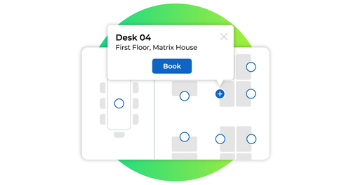 Hot desk booking software for hybrid working