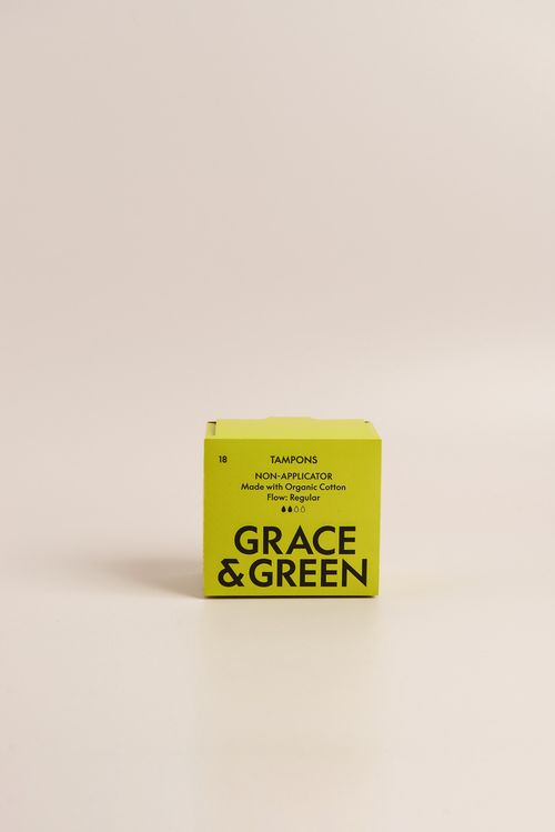 Organic Cotton Non Applicator Tampons