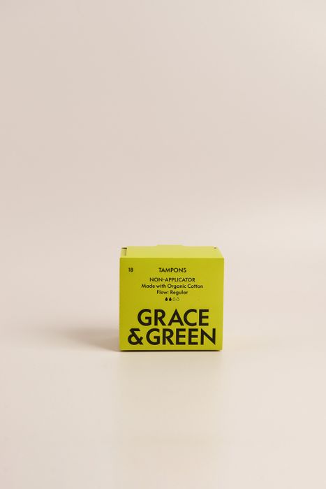 Organic Cotton Non Applicator Tampons