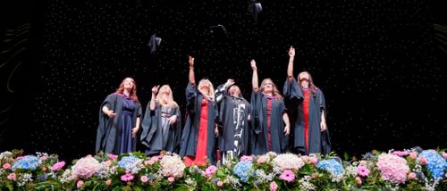 College graduates of 2024 celebrate their achievements