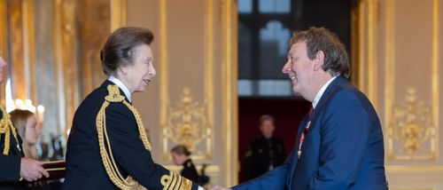 Gower College Swansea CEO Mark Jones receives MBE