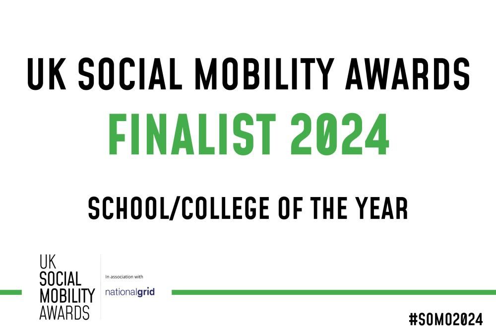Gower College Swansea named finalist in the UK Social Mobility Awards 2024