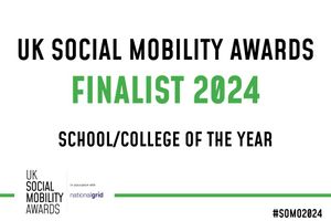 Gower College Swansea named finalist in the UK Social Mobility Awards 2024