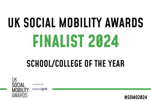 Gower College Swansea named finalist in the UK Social Mobility Awards 2024