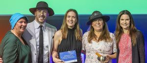 Gower College Swansea celebrates double win at InsideOut awards