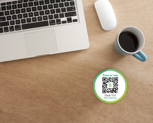 Matrix Booking enhances hybrid work policies with NFC tag and QR code check-in system