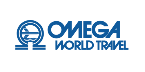 Omega world travel logo