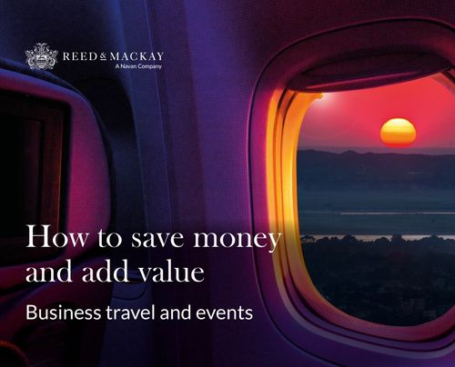 Save money and add value in business travel and events