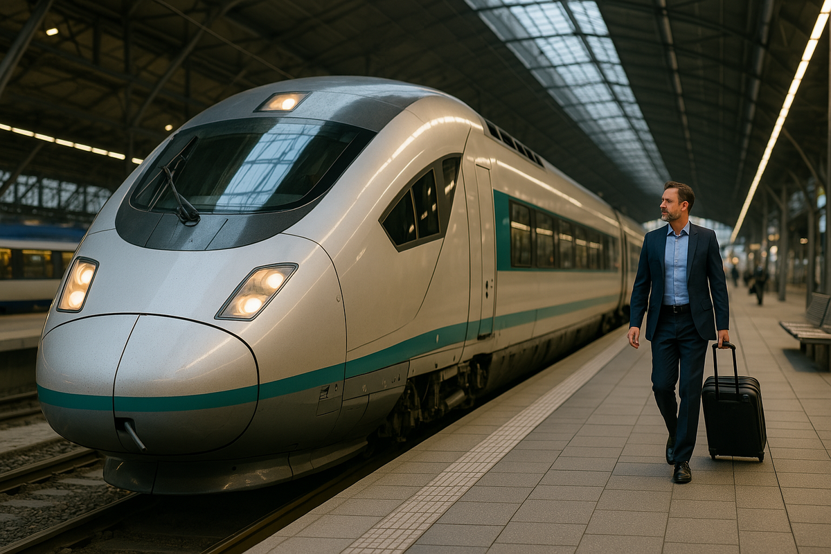 Why Business Train Travel Works for Corporate Travel in 2025