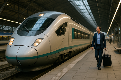 Why Business Train Travel Works for Corporate Travel in 2025