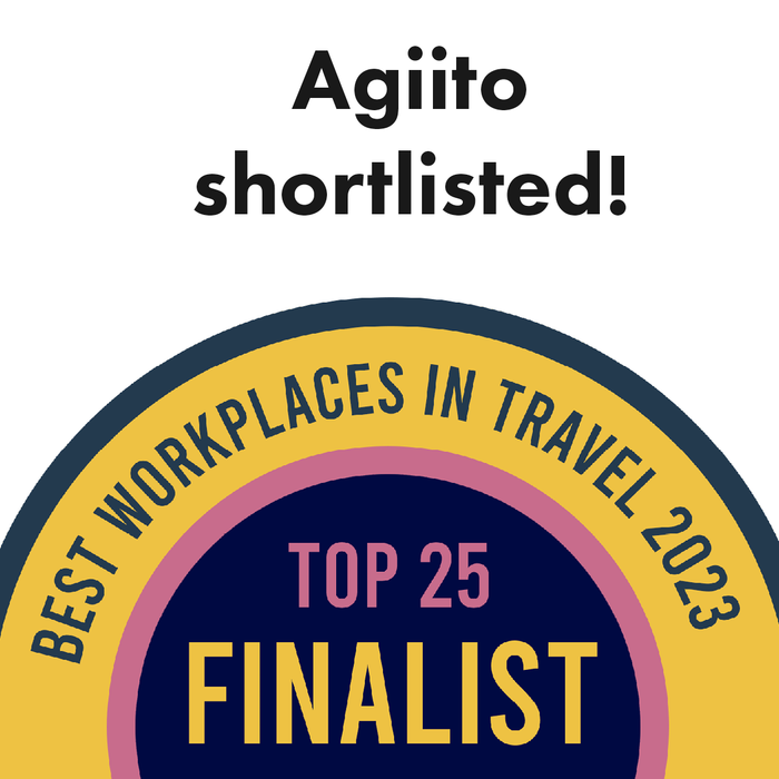 Agiito shortlisted as one of best workplaces in travel