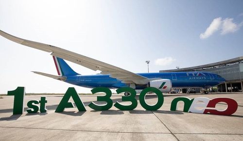 The First Airbus A330neo joins ITA Airways' fleet
