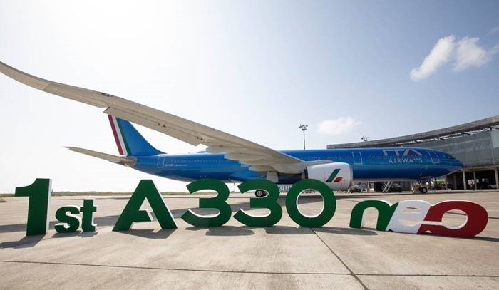 The First Airbus A330neo joins ITA Airways' fleet