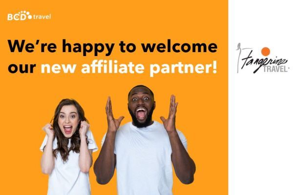 Tangerine Travel joins BCD Travel Affiliate program