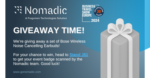 Enter Nomadic's competition for your chance to win Bose noise-cancelling earbuds!