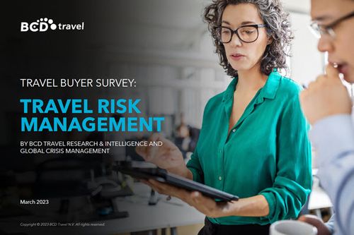 Travel buyer survey: Travel Risk Management