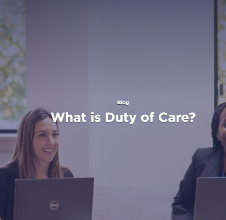 What is Duty of Care?